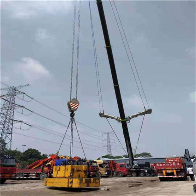 七坊镇风电设备吊装